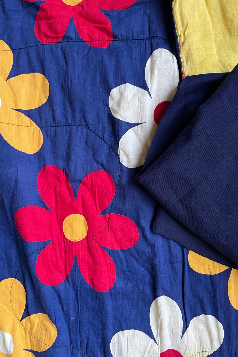 Made To Order - Vintage 1970s Flower Power Sleeping Bag Bomber