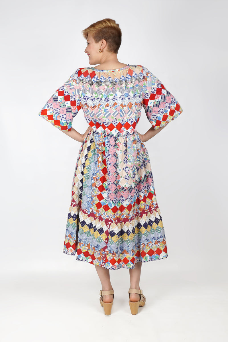 gorman mesh dress Victor Dress | 1940s/50s Quilt Top