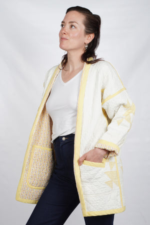 Whiskey Jacket - Short | Vintage 1950s Quilt | Medium