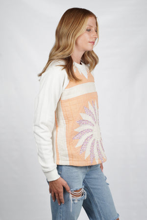 Sierra Sweatshirt | Vintage 1930s Quilt | Medium