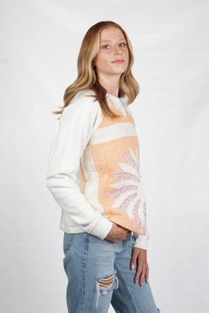 Sierra Sweatshirt | Vintage 1930s Quilt | Medium