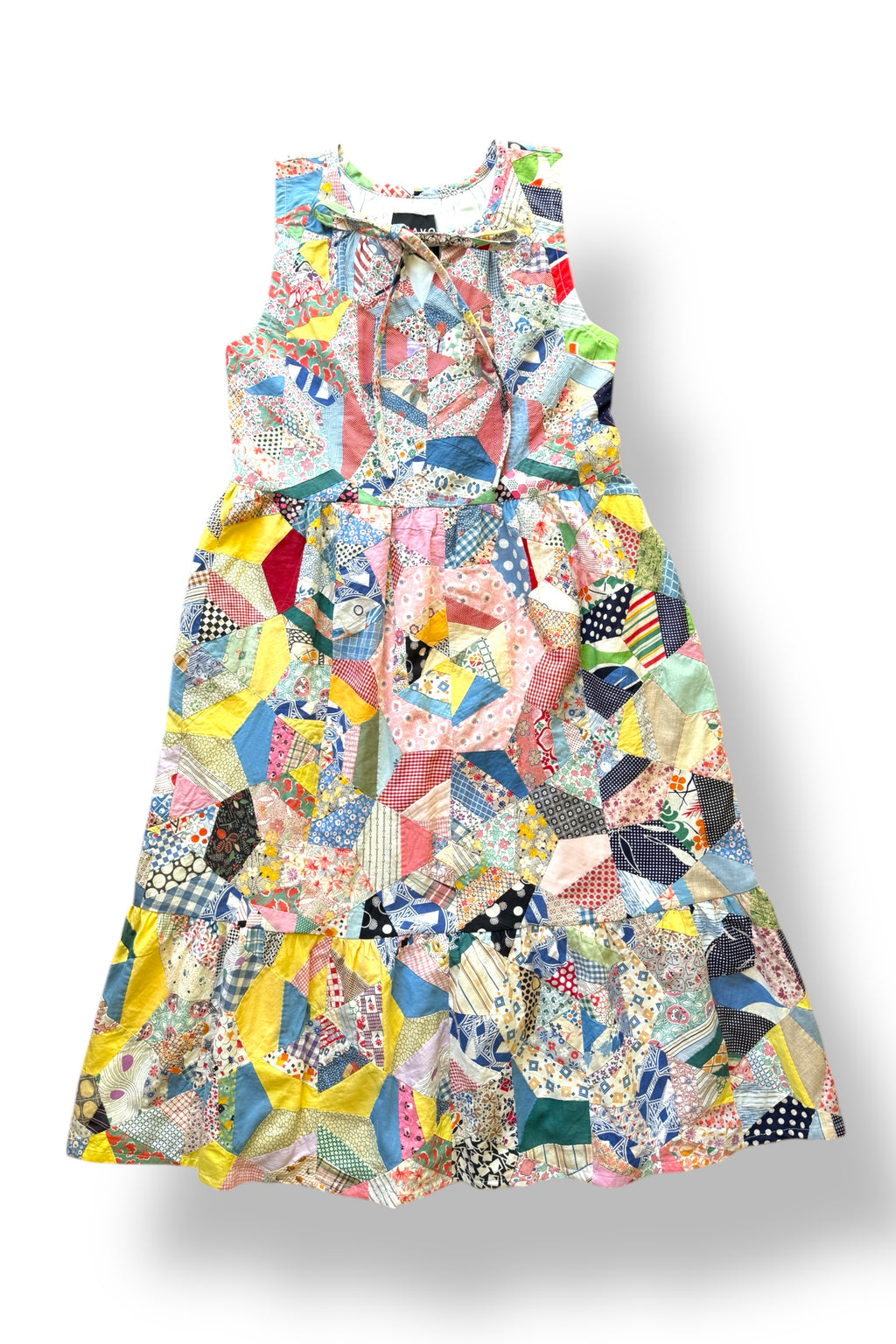 Victor Sleeveless Dress | Vintage 1930's Spiderweb Quilt Top | Medium