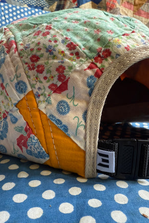 Lower Park x Bravo Charlie | Five Panel Hat | Vintage Quilt