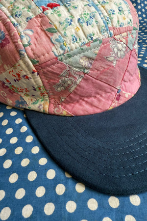 Lower Park x Bravo Charlie | Five Panel Hat | Vintage Quilt
