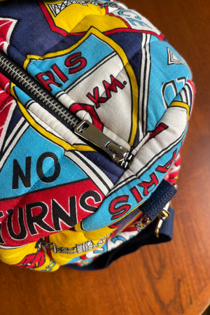 Studio Rework Duffel Bag | Travel Signage Vintage Sleeping Bag