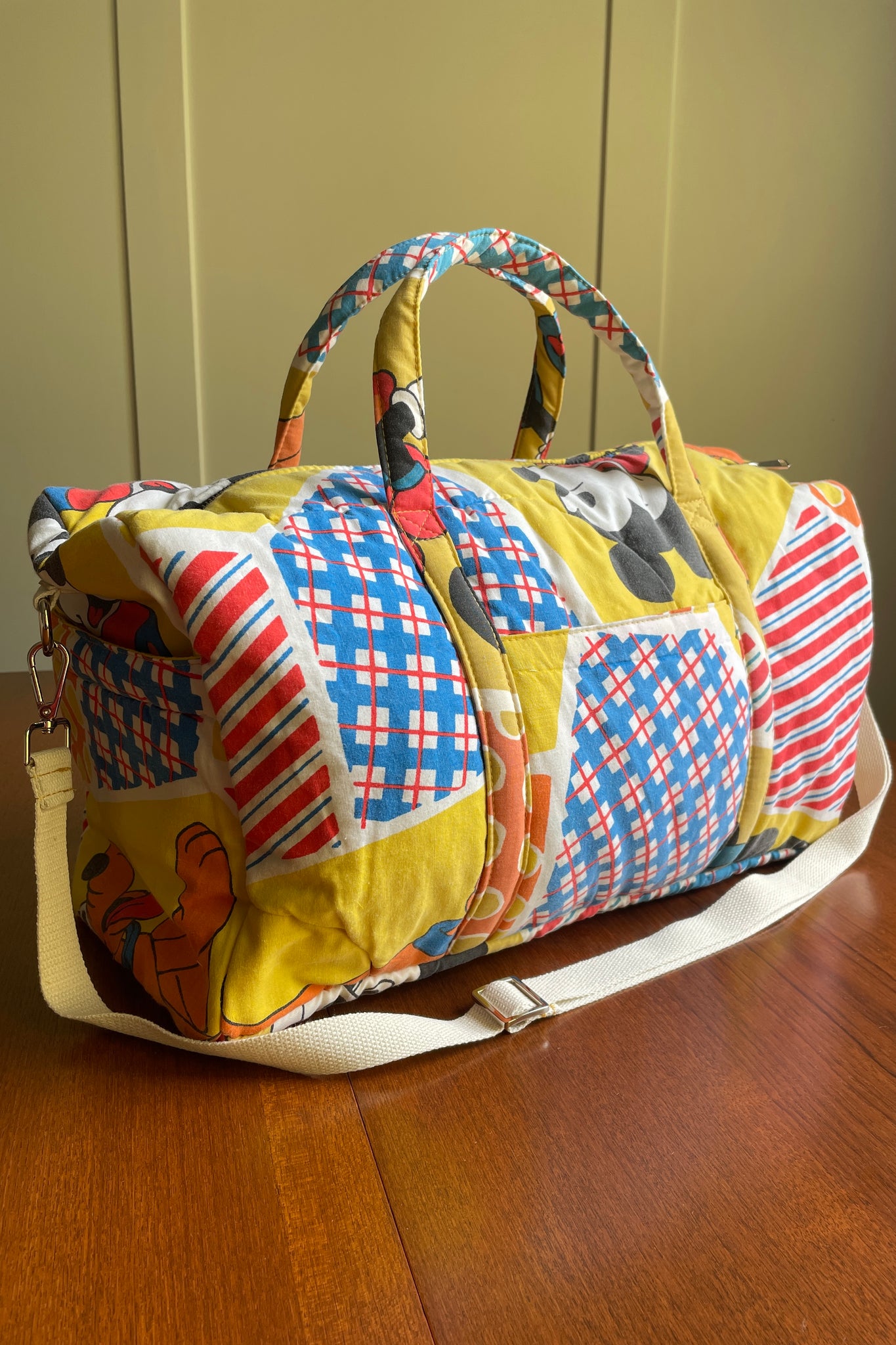 Studio Rework Duffel Bag | 70s Disney Vintage Sleeping Bag