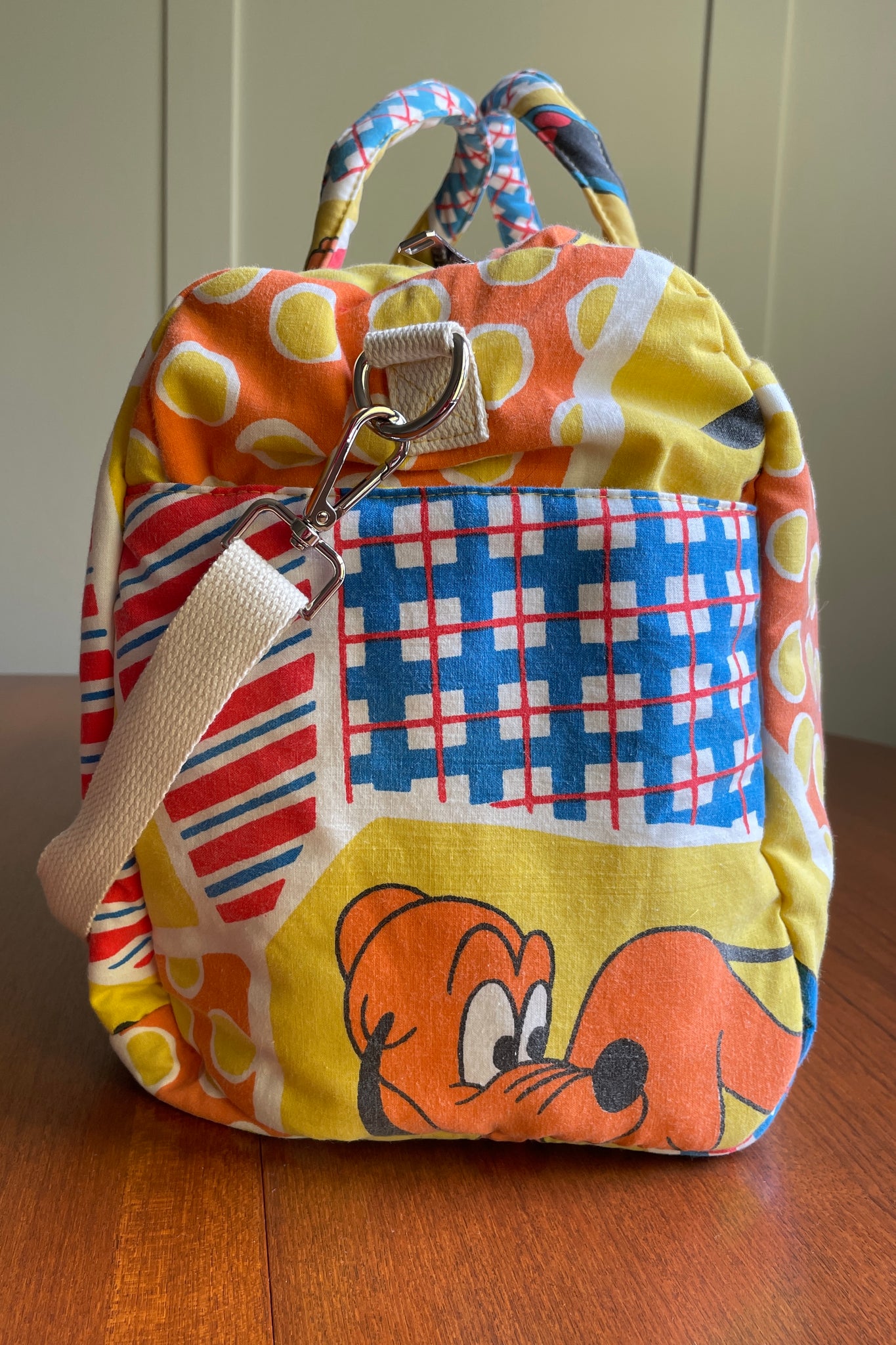 Studio Rework Duffel Bag | 70s Disney Vintage Sleeping Bag