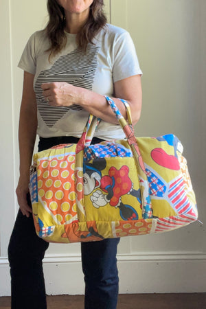 Studio Rework Duffel Bag | 70s Disney Vintage Sleeping Bag
