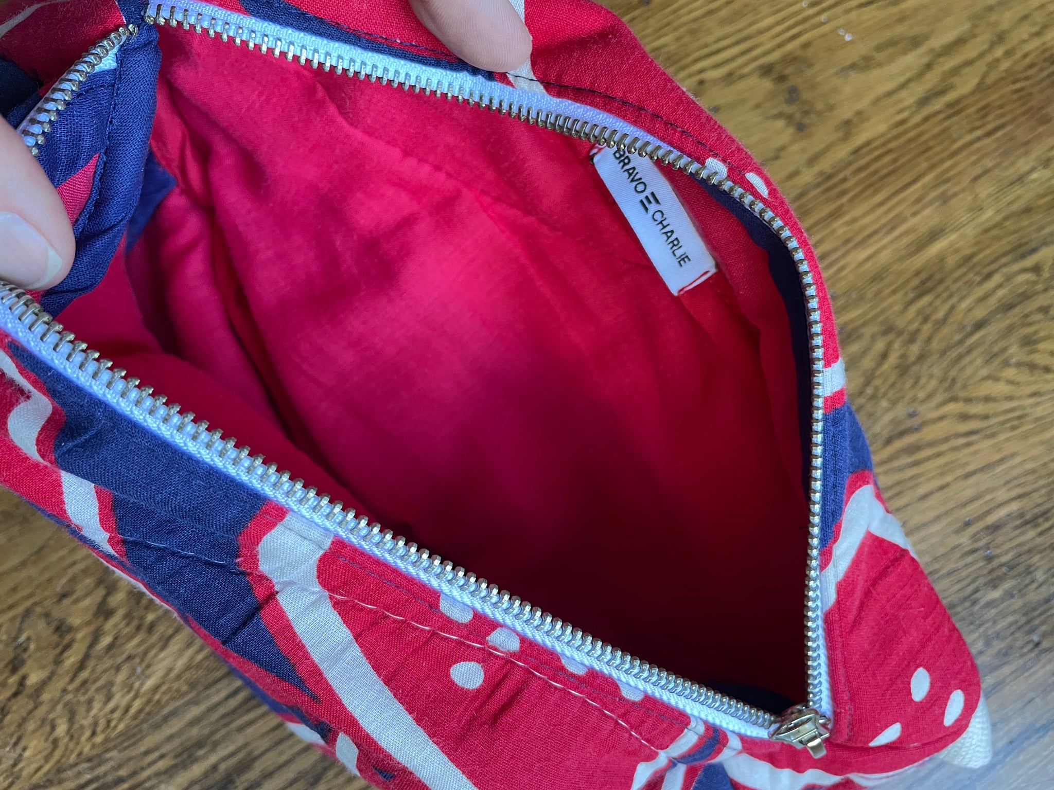 Studio Rework Bum Bag | Graphic Strawberry Vintage Sleeping Bag