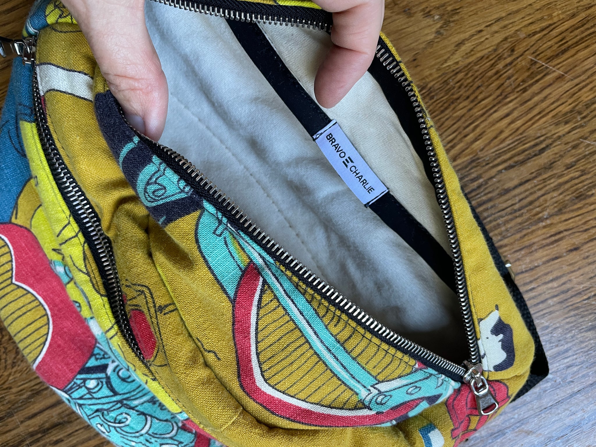 Studio Rework Bum Bag | Drag Strip Vintage Sleeping Bag
