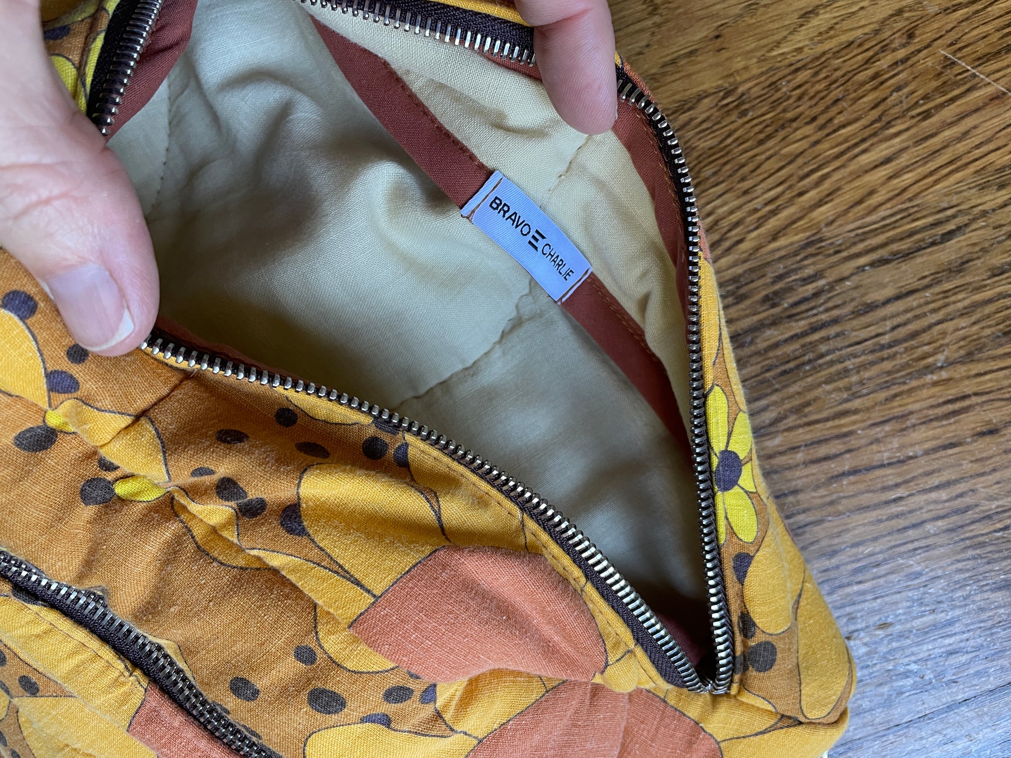 Studio Rework Bum Bag | 70s Sunflower Vintage Sleeping Bag