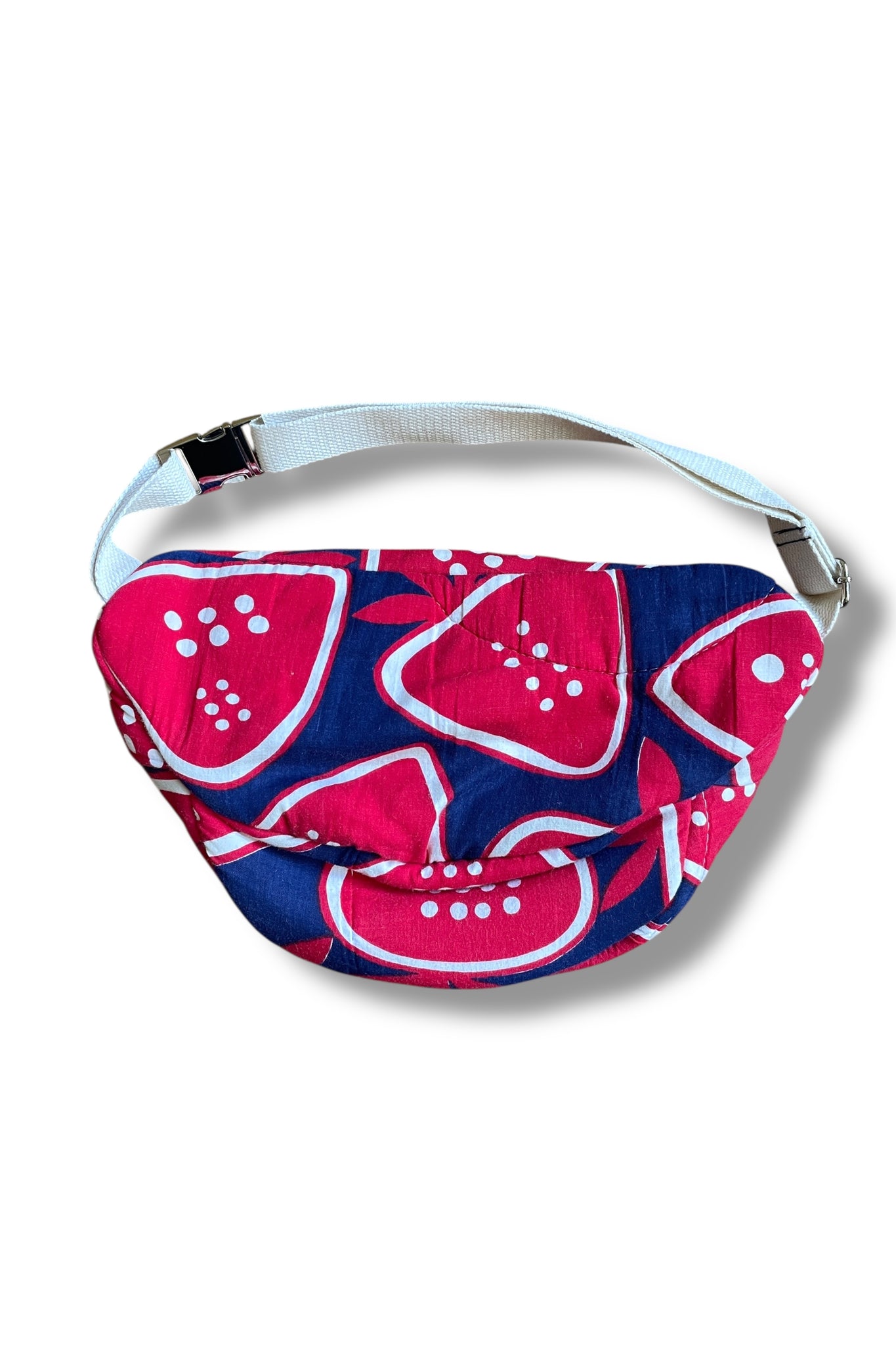 Studio Rework Bum Bag | Graphic Strawberry Vintage Sleeping Bag