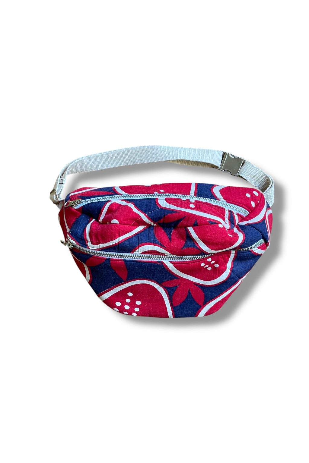 Studio Rework Bum Bag | Graphic Strawberry Vintage Sleeping Bag