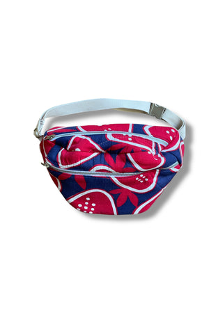 Studio Rework Bum Bag | Graphic Strawberry Vintage Sleeping Bag
