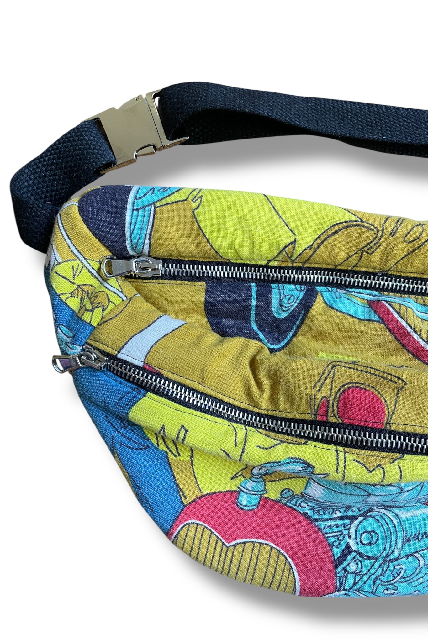 Studio Rework Bum Bag | Drag Strip Vintage Sleeping Bag