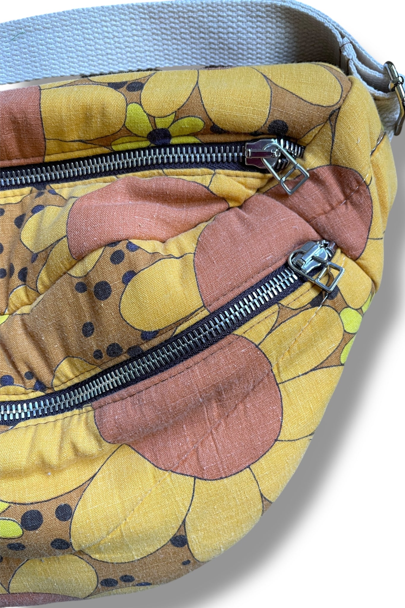 Studio Rework Bum Bag | 70s Sunflower Vintage Sleeping Bag