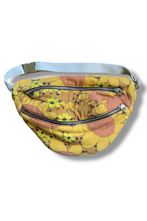 Studio Rework Bum Bag | 70s Sunflower Vintage Sleeping Bag