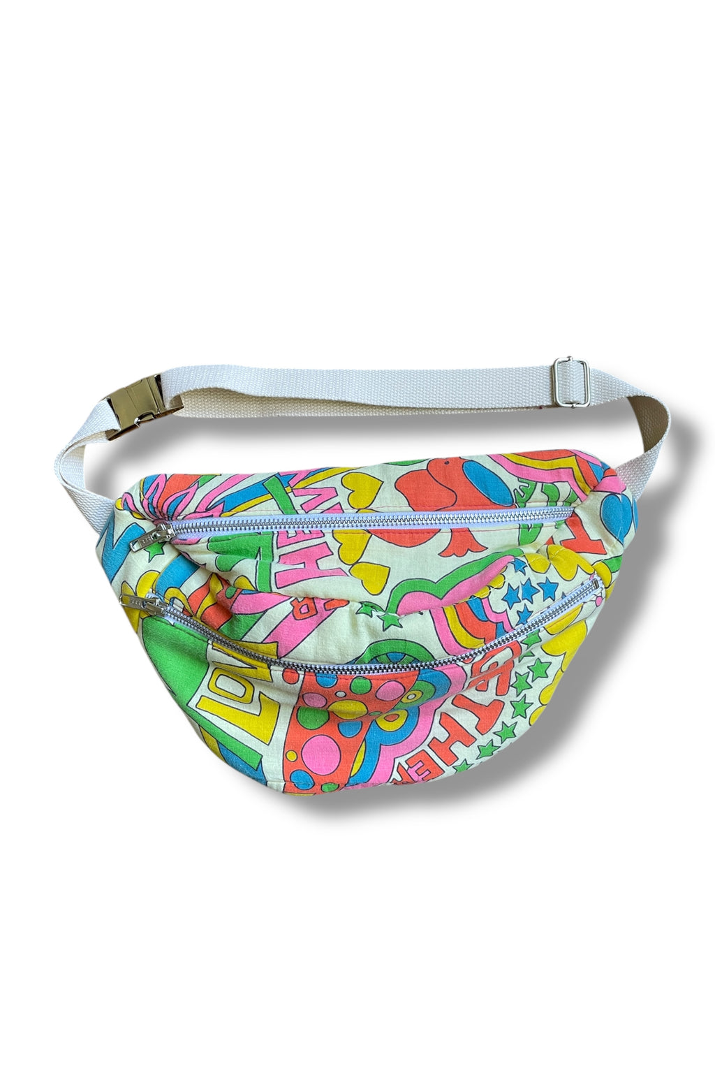 Studio Rework Bum Bag | Flower Power Vintage Sleeping Bag