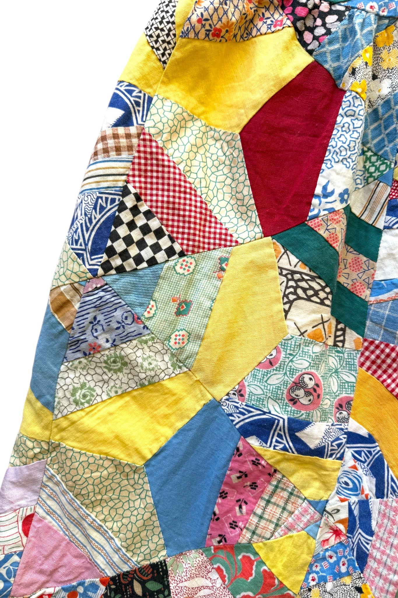 Victor Sleeveless Dress | Vintage 1930's Spiderweb Quilt Top | Medium