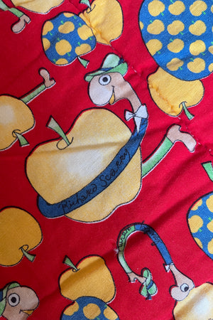 Made To Order - Vintage "Richard Scarry Lowly Worm" Sleeping Bag Bomber Jacket, size XS - XXL