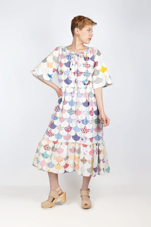 Victor Dress | 1950s Quilt Top | Medium