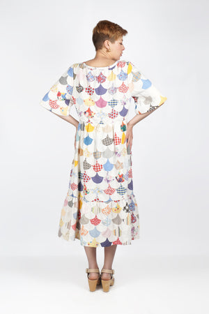 Victor Dress | 1950s Quilt Top | Medium