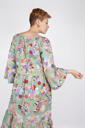 Victor Dress | 1930s Quilt Top | Medium