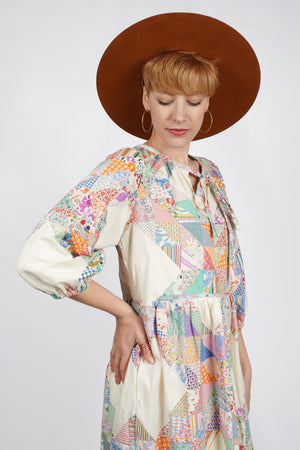 Victor Dress | 1930s Quilt Top | Small