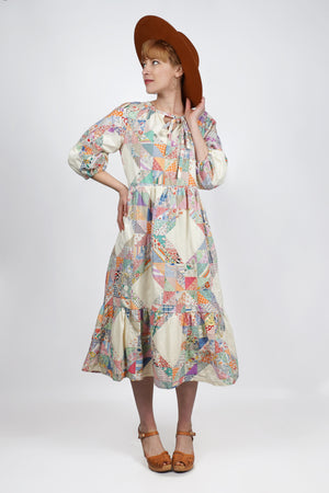 Victor Dress | 1930s Quilt Top | Small