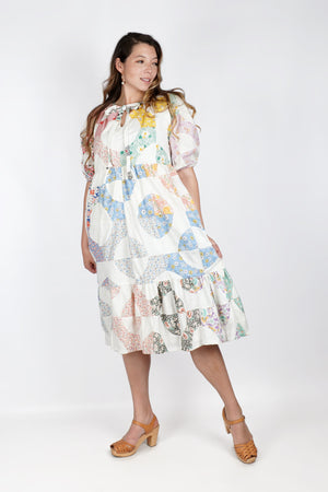 Victor Dress | 1930s Quilt Top | Medium