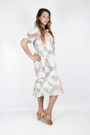 Victor Dress | 1930s Quilt Top | Medium