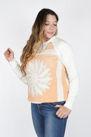 Sierra Sweatshirt | 1930s Quilt | Large